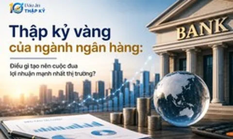 Thập kỷ vàng của ngành ngân hàng: Điều gì tạo nên cuộc đua lợi nhuận mạnh nhất thị trường?