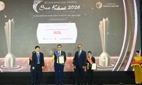 Agribank được vinh danh 2 Giải thưởng Sao Khuê 2026 với hai giải pháp công nghệ số tiêu biểu