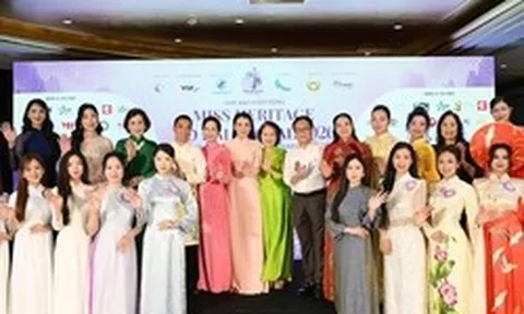 Lần đầu tiên có cuộc thi nhan sắc tôn vinh di sản áo dài dành cho phụ nữ Việt trên toàn thế giới