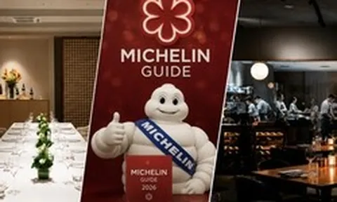 Một trong hai tân binh mới nhận sao Michelin 2026 là một nhà hàng chỉ vỏn vẹn 4 BÀN