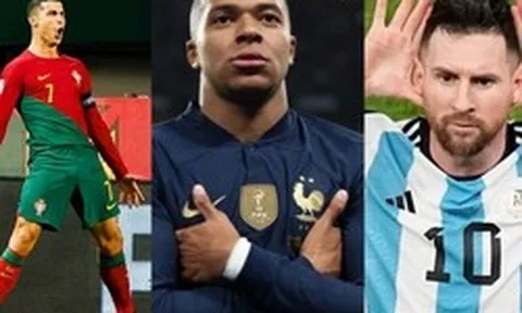 Mbappe vượt xa Ronaldo, Messi trước World Cup