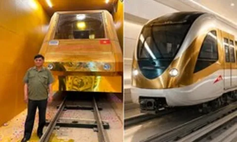 Việt Nam có lẽ là nước duy nhất có tàu điện dát vàng như của đại gia Đường "bia": Thế giới tìm "mỏi mắt" không thấy