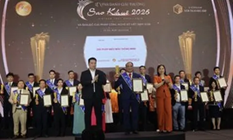 Hai giải pháp số của Agribank được vinh danh tại Sao Khuê 2026