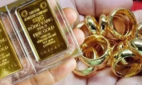 Giá vàng bật tăng rất mạnh, hồi phục 9 triệu đồng/lượng chỉ sau một ngày