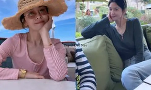 Kiểu áo hack tuổi đang được Song Hye Kyo cưng sủng, chị em U40 diện theo là trẻ ra vài tuổi
