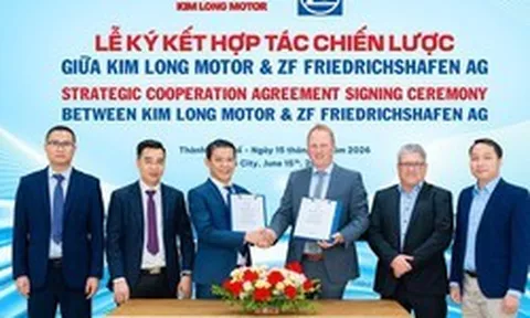 Kim Long Motor hợp tác ZF Group, đẩy mạnh xuất khẩu ô tô thương hiệu Việt