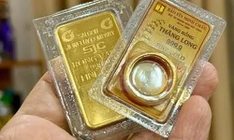 Giá vàng nhẫn trơn, vàng miếng chiều 17/6