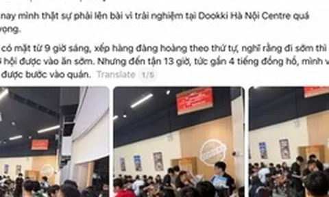 Chuỗi buffet lẩu nổi tiếng lại gây tranh cãi: Khách chờ gần 4 tiếng vẫn chưa được ăn, bức xúc vì tình trạng chen hàng và thiếu công bằng