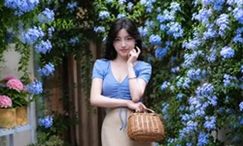 Người phụ nữ gây choáng ngợp khi biến hoa mai xanh thành “thác nước” 3.000 bông: Bí quyết tạo nên góc vườn đẹp như cổ tích