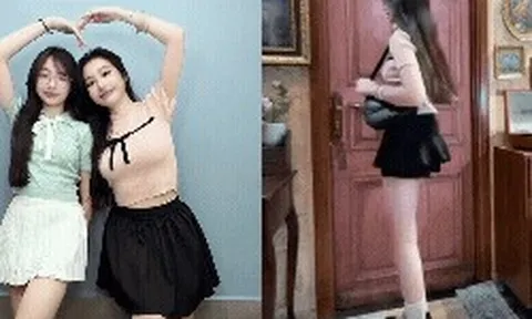 Bé Cadie Mộc Trà gây sốt với đôi chân dài cực phẩm ở tuổi 12, mẹ Elly Trần tiết lộ lý do đặt tên cho con gái