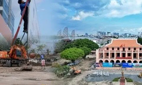 Nhộn nhịp thi công dự án công viên văn hóa Bến Nhà Rồng - Khánh Hội