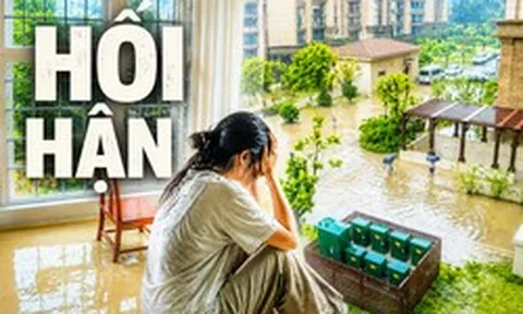6 tháng sau khi nhận nhà, căn hộ tầng 1 của tôi ngập sâu vì mưa lớn và lúc này tôi mới "thấm thía" nhiều điều