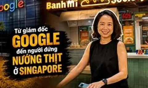 Từ giám đốc Google đến người đứng nướng thịt ở Singapore: ‘Một năm bán bánh mì, tôi hiểu hơn giá trị của lao động’