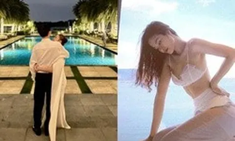 Thiếu gia tập đoàn nhựa Tân Hiệp Hưng công khai khoe vợ nổi tiếng: "Vợ anh!"