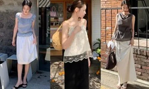 Chân váy dài mùa này quá đẹp, chị em ghim ngay 5 cách mặc sành điệu từ dạo phố tới đi du lịch