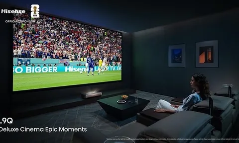 Hisense biến ngôi nhà thành nơi lý tưởng nhất để thưởng thức FIFA World Cup 2026™