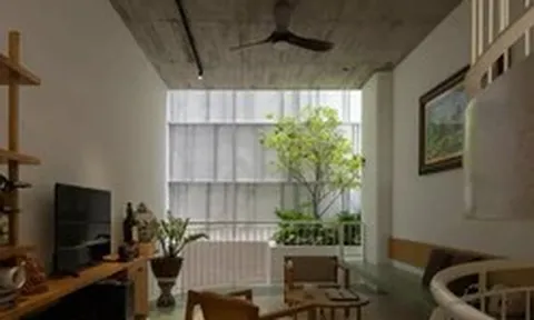 Giải pháp lệch tầng để mở rộng không gian nhà phố