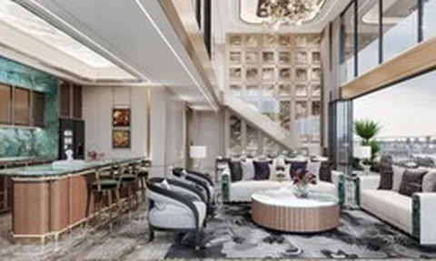 Nghệ thuật kiến tạo Sky Villas độc bản với riêng tư và gắn kết song hành tại Noble Crystal Long Bien WorldHotels Residences