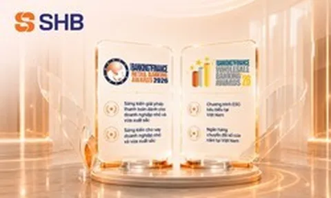 SHB nhận 4 giải thưởng lớn tại Asian Banking & Finance Awards 2026