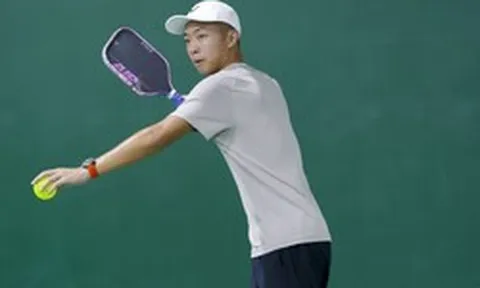 Hai anh em thần đồng pickleball Quang Dương và Bảo Dương bất ngờ cùng xuất hiện tại 1 giải đấu ở TP.HCM