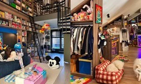 Penthouse 72m² gây sốt vì như bê từ Harry Potter ra