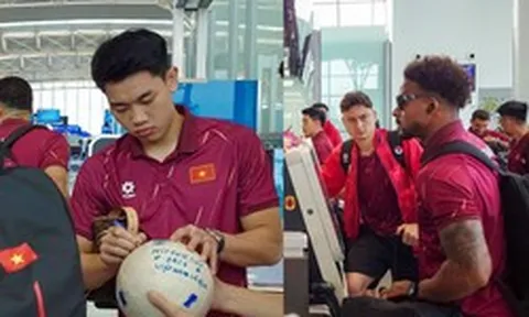 Đình Bắc được fan vây xin chữ ký, tuyển Việt Nam lên đường sang Thái Lan quyết tâm bảo vệ ngôi vương ASEAN Cup 2026