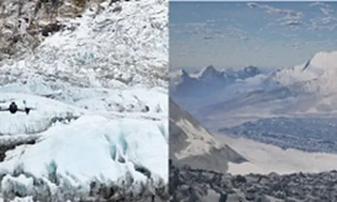 DJI Matrice 4E và DJI Terra lập bản đồ thác băng Khumbu trong mùa leo núi 2026 trên đỉnh Everest