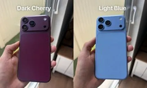 Mô hình 4 màu sắc iPhone 18 Pro Max