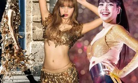 Vàng không bao giờ xuống giá là vàng ở trên người Lisa (BLACKPINK)