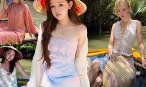 Rừng dừa, thuyền thúng ở Đà Nẵng và Đồng Tháp hóa "studio sống ảo": Gái xinh thi nhau lên đồ, ảnh nào cũng nghìn like