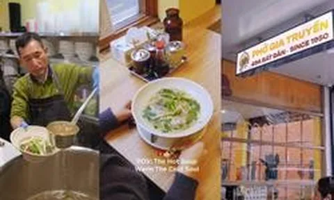 Đã rõ lý do Phở Bát Đàn đóng cửa suốt 1 tháng, hóa ra ông bà chủ âm thầm sang Tây mở luôn chi nhánh hoành tráng