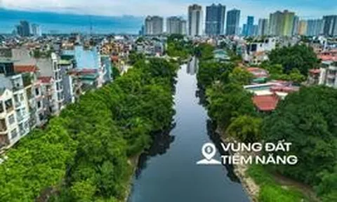 Toàn cảnh dòng sông ô nhiễm bậc nhất Hà Nội chảy qua hàng loạt đại đô thị, sát siêu sân vận động lớn nhất thế giới, sắp được "hồi sinh" nhờ dự án hơn 75.000 tỷ đồng