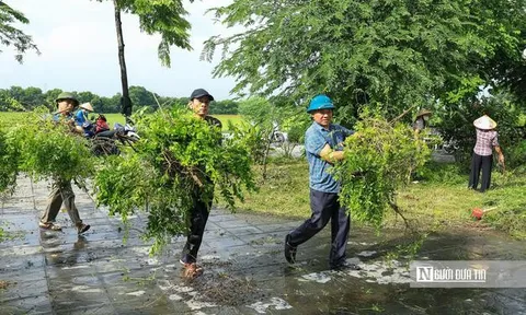 Người dân xã Thư Lâm phấn khởi hưởng ứng chiến dịch vì Thư Lâm phát triển