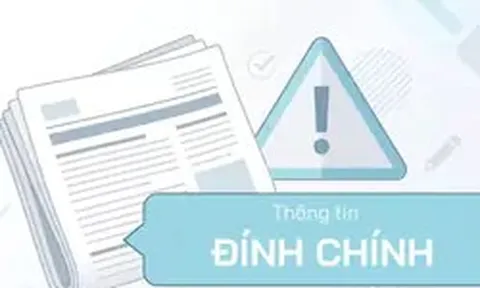 Thông tin cải chính, xin lỗi
