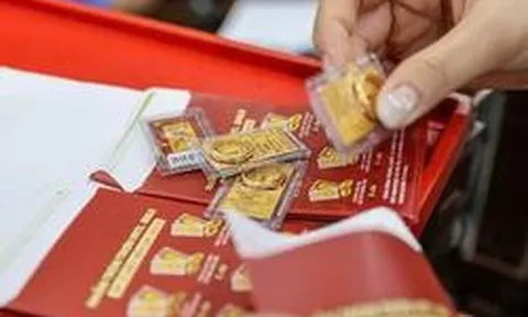 Chiều ngày 6/8, giá vàng miếng, vàng nhẫn tại SJC, Bảo Tín Mạnh Hải, DOJI, Phú Quý,... quay đầu giảm