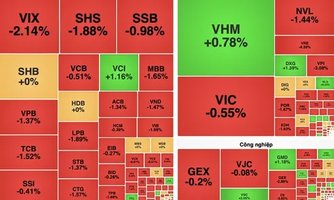 Thị trường chìm trong sắc đỏ, VN-Index giảm phiên thứ hai liên tiếp