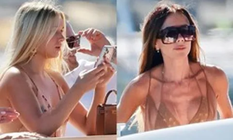 Tiểu thư Harper Beckham khoe visual xinh đẹp, thanh xuân mơn mởn trên du thuyền triệu đô, đọ sắc cùng mẹ - Victoria ngoài 50 vẫn đỉnh cao nhan sắc