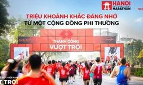 Giải Marathon Quốc tế Hà Nội Techcombank 2026: Giải chạy biểu tượng quốc gia, khẳng định tầm vóc khu vực