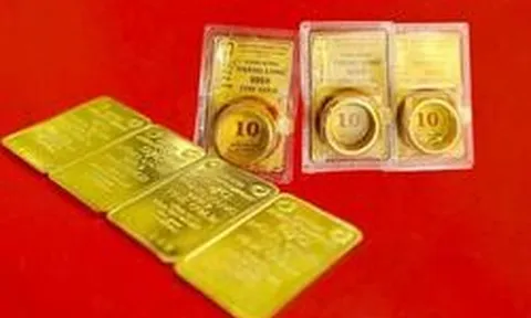 Giá vàng nhẫn trơn, vàng miếng chiều tối 10/8 tại SJC, PNJ, DOJI, Bảo Tín Minh Châu và Bảo Tín Mạnh Hải