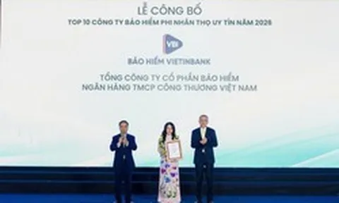 VBI vững vàng Top 3 bảo hiểm uy tín do Vietnam Report vinh danh, tạo đà cho giai đoạn tăng trưởng mới