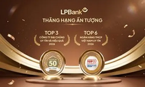 LPBank lập cú đúp thăng hạng, khẳng định vị thế ngân hàng tư nhân hàng đầu