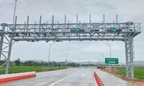 5 tuyến cao tốc Bắc - Nam từ Quảng Ngãi đến Nha Trang chính thức thu phí từ 14/8