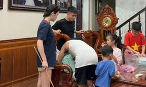 Cầm roi dạy con trước mặt bố chồng, Chu Thanh Huyền lên tiếng giải thích
