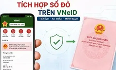 Người dân được gì khi tích hợp sổ đỏ trên VNeID?