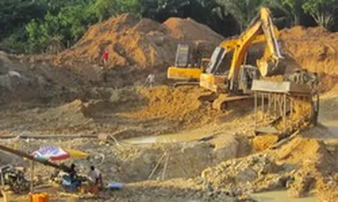 Phát hiện một vùng đất chứa vàng kéo dài 6km, chuẩn bị khoan thăm dò 5.000m để kiểm tra