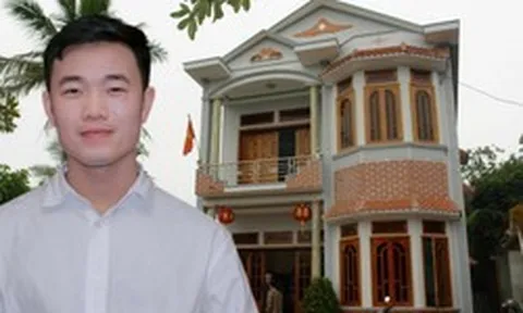 Căn nhà ở quê của Lương Xuân Trường