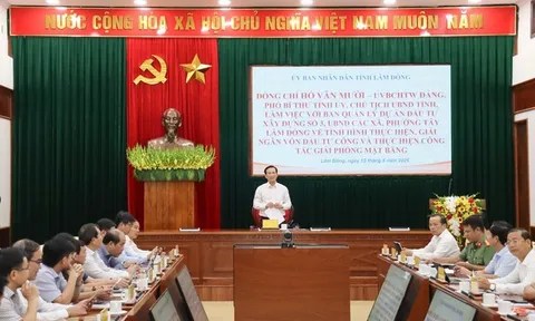 Chủ tịch UBND tỉnh Lâm Đồng yêu cầu lãnh đạo địa phương chịu trách nhiệm về giải ngân vốn