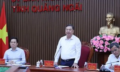Phó Thủ tướng Thường trực Phạm Gia Túc: Quảng Ngãi cần phát huy tối đa tiềm năng, tạo động lực tăng trưởng mới