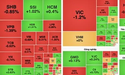 VN-Index giằng co, dòng tiền thận trọng trong phiên 17/8