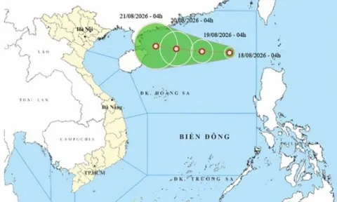 Xuất hiện áp thấp mới trên Biển Đông, 10 tỉnh, thành được yêu cầu khẩn trương ứng phó